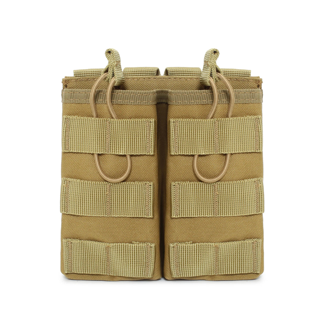 Tactical Magazine Pouch, MOLLE Double Mag Pouches for M4 M16,Outdoor Walkie-Talkie Bag Large Capacity Sundries Storage Bag