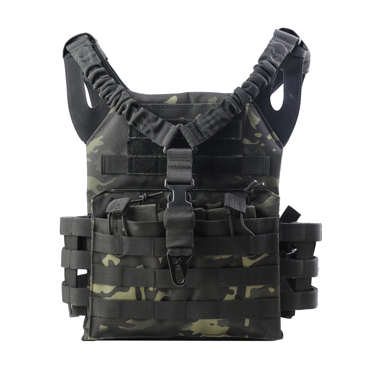 Tactical JPC Vest Lightweight Hunting Vest for Training with One Point Gun Sling