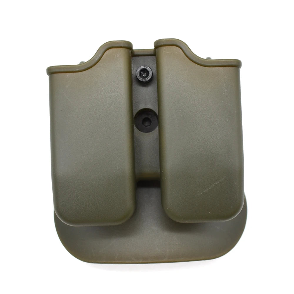Tactical IMI Double Magazine Pouch Quick Mag Pouch Holder For GL17 M9 PX4 Hunting Gun Accessories
