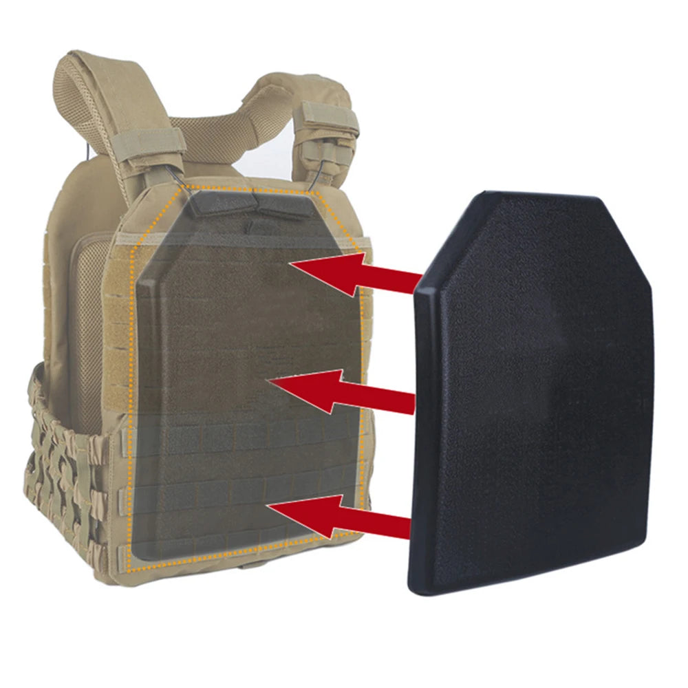 2pcs Emersongear Dummy Plate EVA Plates Tactical Vest Body Armor Protect Insert Plate Foam Airsoft CS Dummy Plates