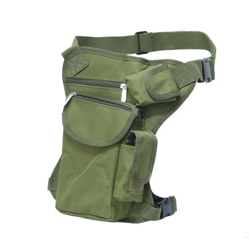 TAK YIYING Hunting Waist Pack Nylon Drop Leg Bag Motorcycle Belt Pouch Multi-purpose Messenger Shoulder Bag