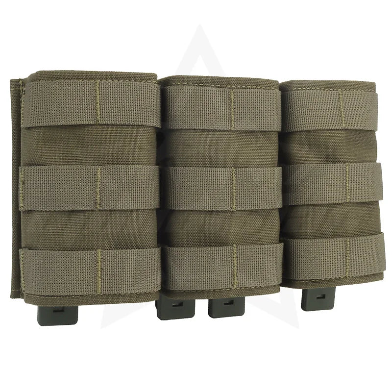 OPHIDIAN FAST 7.62 Triple Mag Pouch (Long) Open Quick Release Mag Nylon Holster Case Insert Magazine Pouch Accessories