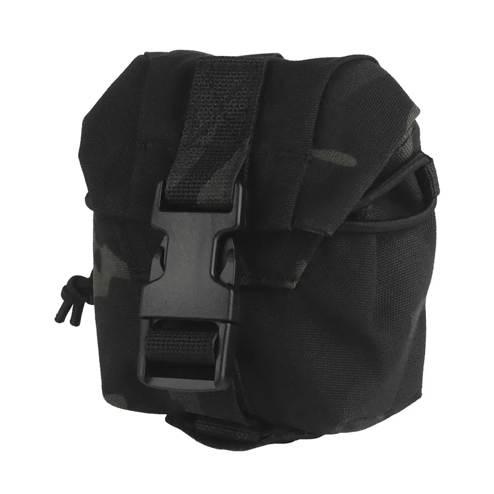 Tactical Multi-Purpose Grenade Pouch Frag Pouch with MOLLE Straps Storage for M67 Pouch Outdoor Hunting Accessories