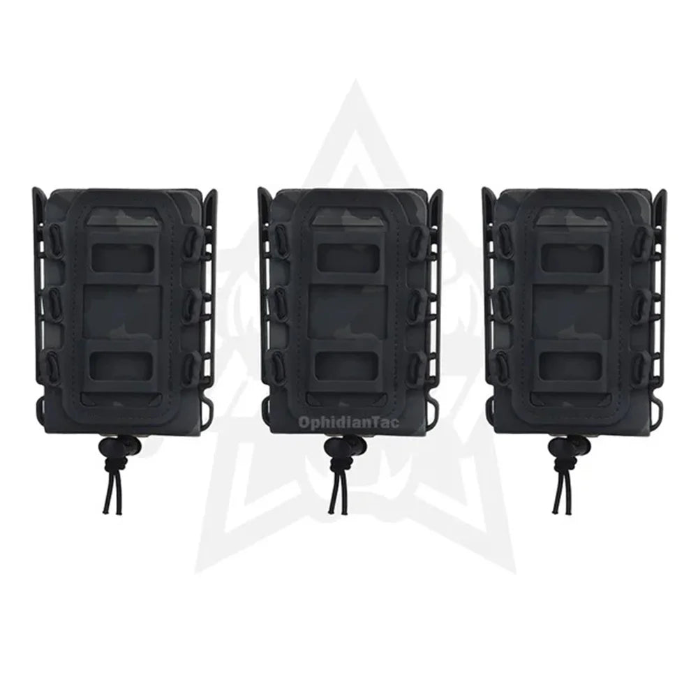 Ophidian Quick Magazine Pouch 5.56mm 7.62mm Molle Belt Clip Quick Connect Bracket Soft Shell Rifle Magazine Bracket
