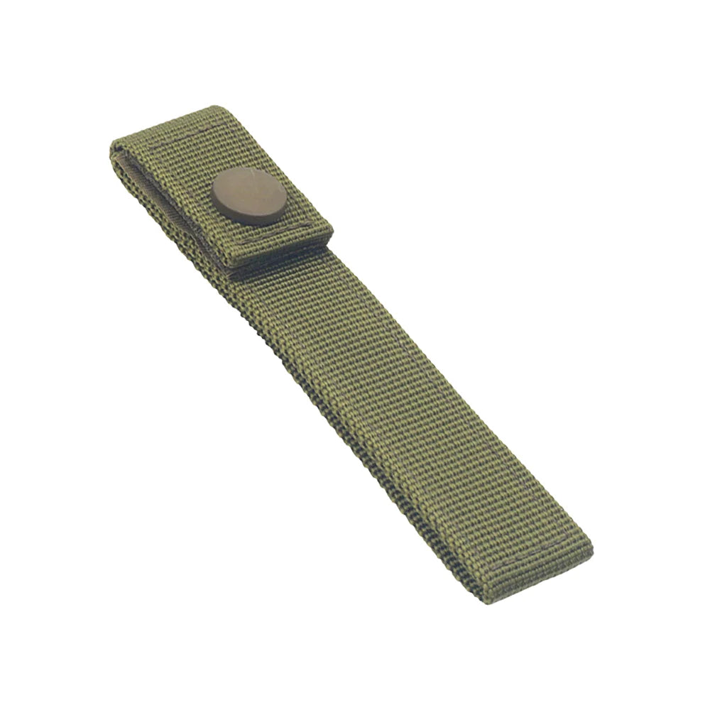 Tactical MOLLE Strap Quick-Release Webbing Straps EDC Waist Bag Medical Pouch Accessories Strap Thumb Snap Climbing Strap