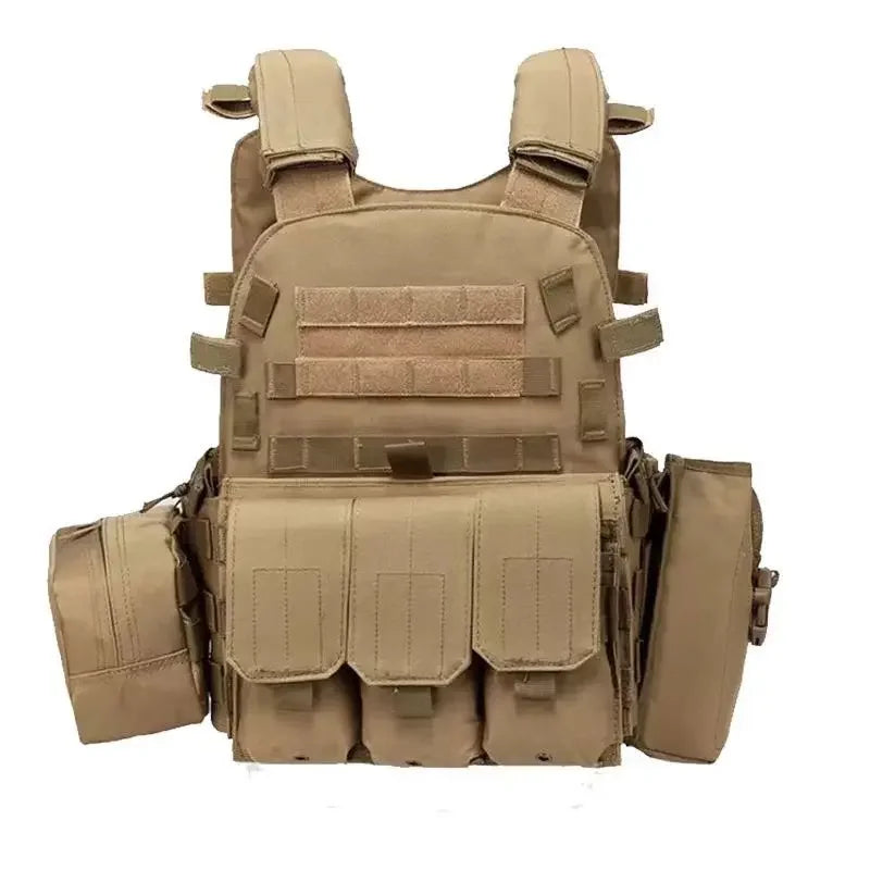 Kids Level III Bulletproof Vest Camouflage Tactical Body Armor Breathable Multi Functional 6094 Vest Stab Proof