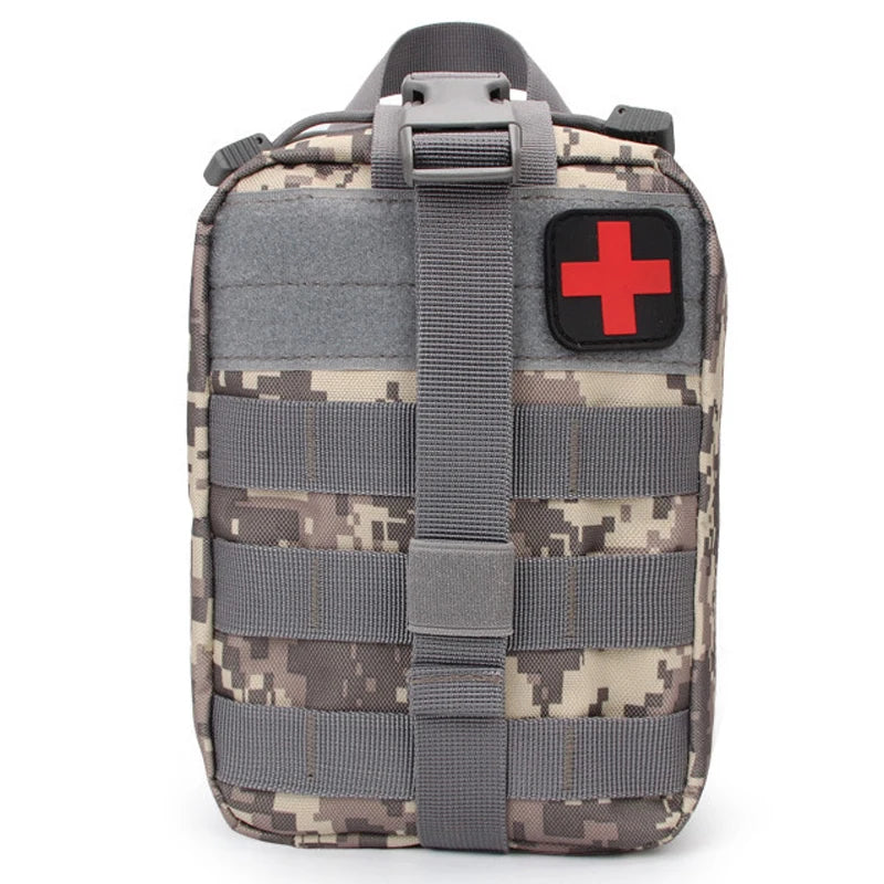 Outdoor First Aid Kit EDC Molle Medical Kit IFAK Survival Emergency Pack EDC Travel Fishing Camping Hiking Hunting Accessories