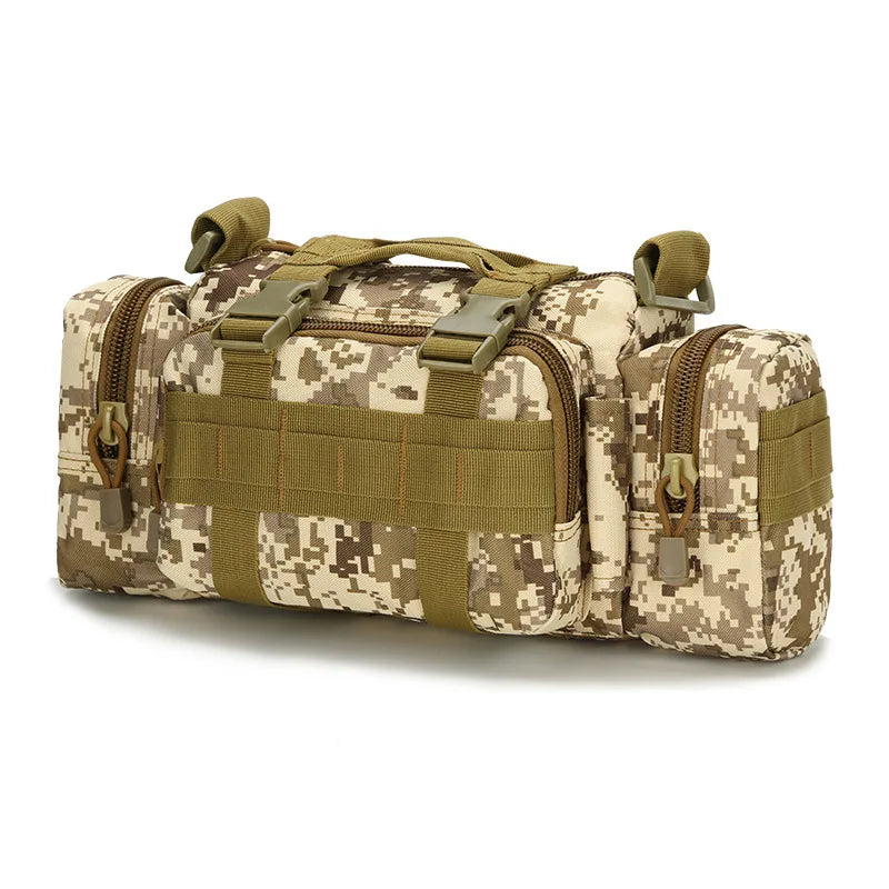 Multifunctional Outdoor Sport Waist Bag for Fishing Running & Photography Gear Storage Waist Pack