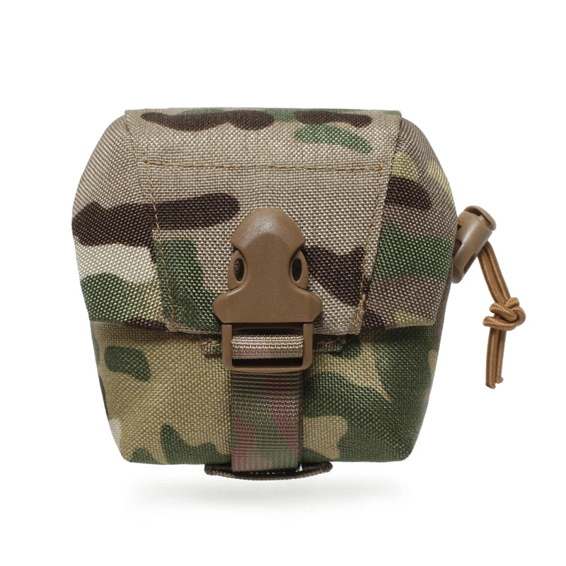 Tactical MOLLE Utility Pouch,Nylon Waist Storage Bag with Quick Release Buckle,Portable Accessory Pack for Binoculars,Daily EDC