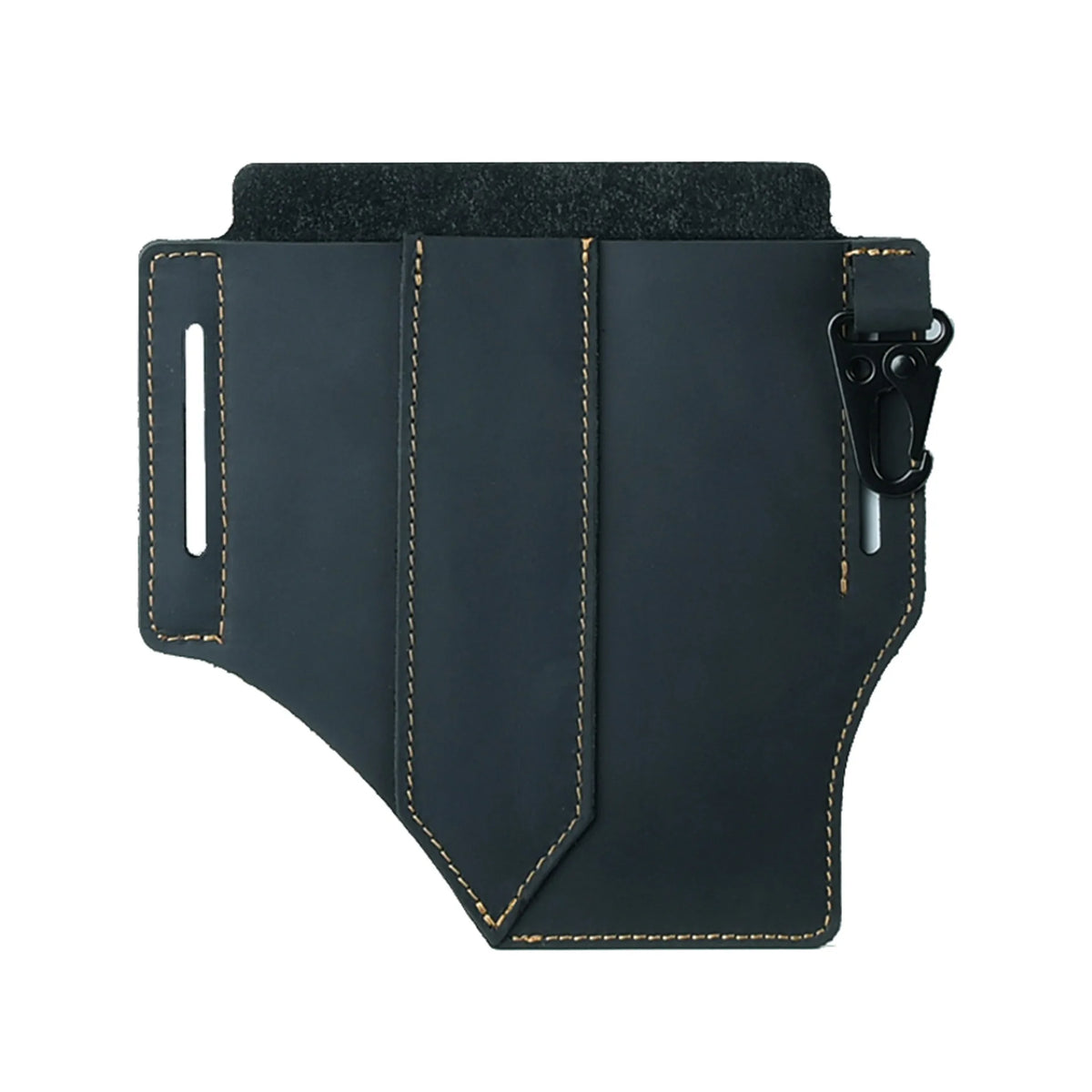 2026 New Leather Tool Pouch with Belt Loops for Men, Pocket Organizer with Multitool Pouch Flashlight Holster EDC Belt Pouch