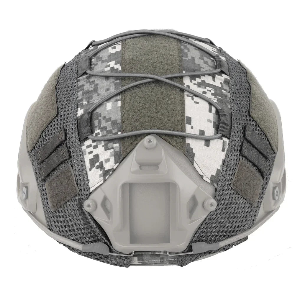 Sport Helmet Cover Hunting Shooting Airsoft Helmet Cover Mesh Paintball Helmet Cover for Ops-Core PJ/BJ/MH Fast Helmet Cover