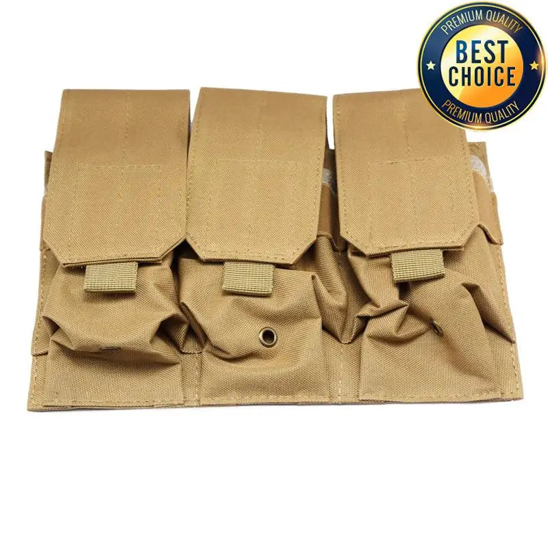 Tactical Molle 5.56mm Magazine Pouch for M4 AR15 CS Rifle Double Triple Mag CS Game Paintball Hunting Accessories Pack