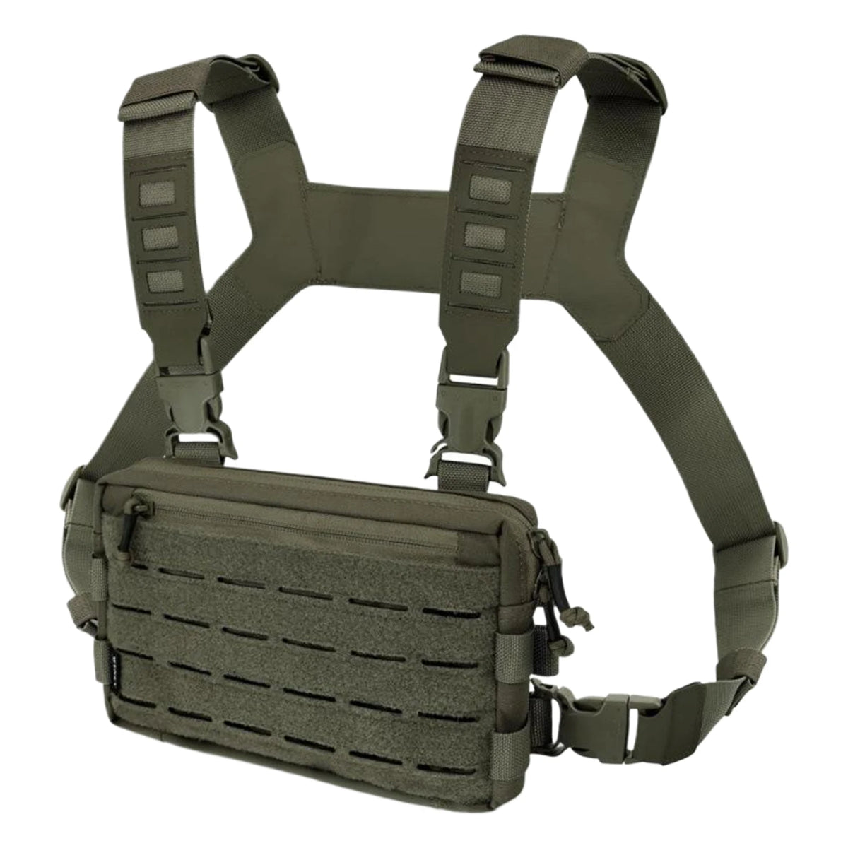 1000D Nylon Tactical Chest Bag Wear-resistant EDC Chest Pack Hip-hop Streetwear Travel Chest Rig for Camping Fishing Sports