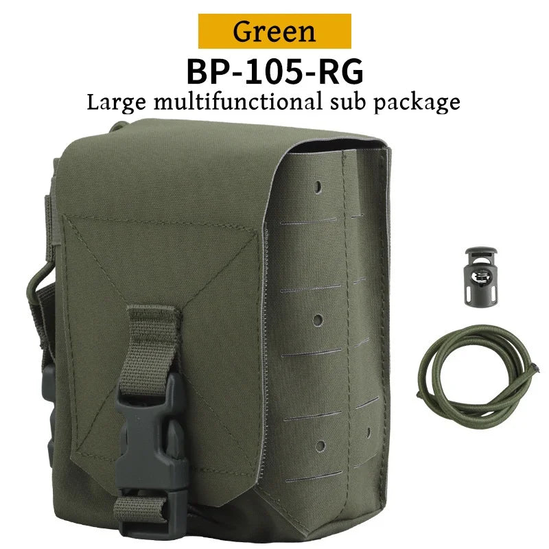 Multi-purpose Mutant Pouch Harris 152 MPU5 Radios Water Bottles Bag Night Vision Goggles 556 Mag Carrier MOLLE Airsoft