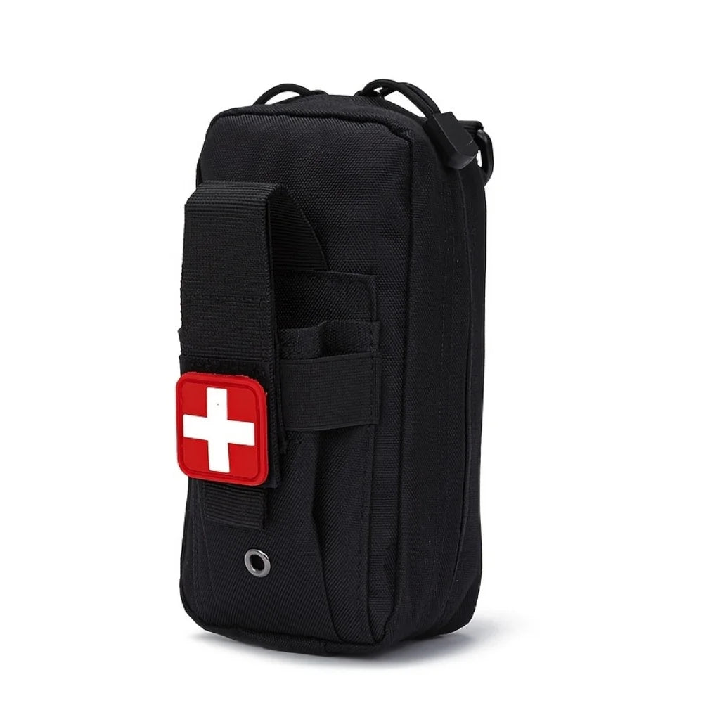 1 Outdoor Camping Hiking Tactical Waist Bag, Outdoor Military Enthusiasts Cross-Country Bag, Multi-Functional Waist Bag