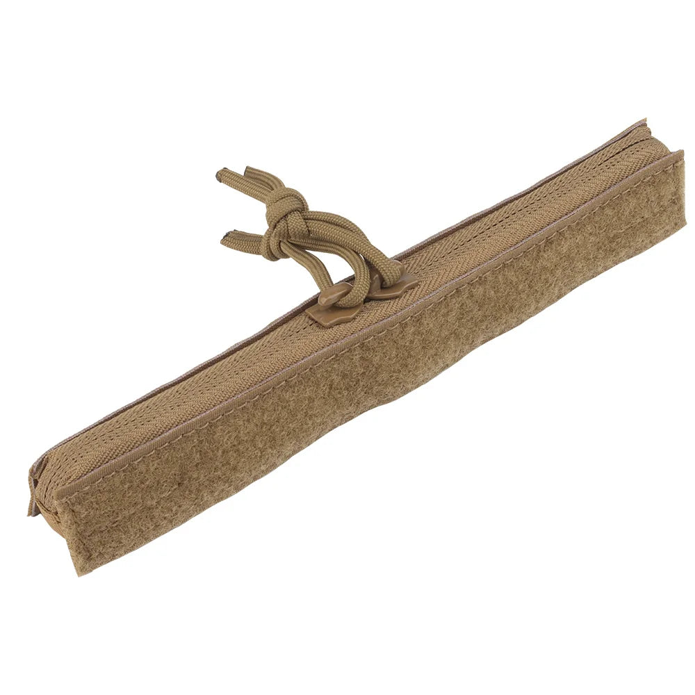 KODENOR Tactical Admin Pocket Zipper Insert Hook and Loop Attachment Zip Closure for Admin Pouch Standard MBAV Crye AVS Plate