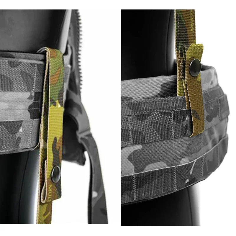 Tactical CP STKSS AVS Tactical Waist Seal and Vest Connecting Belt Carbon Fiber Plate Multicam RG Strap