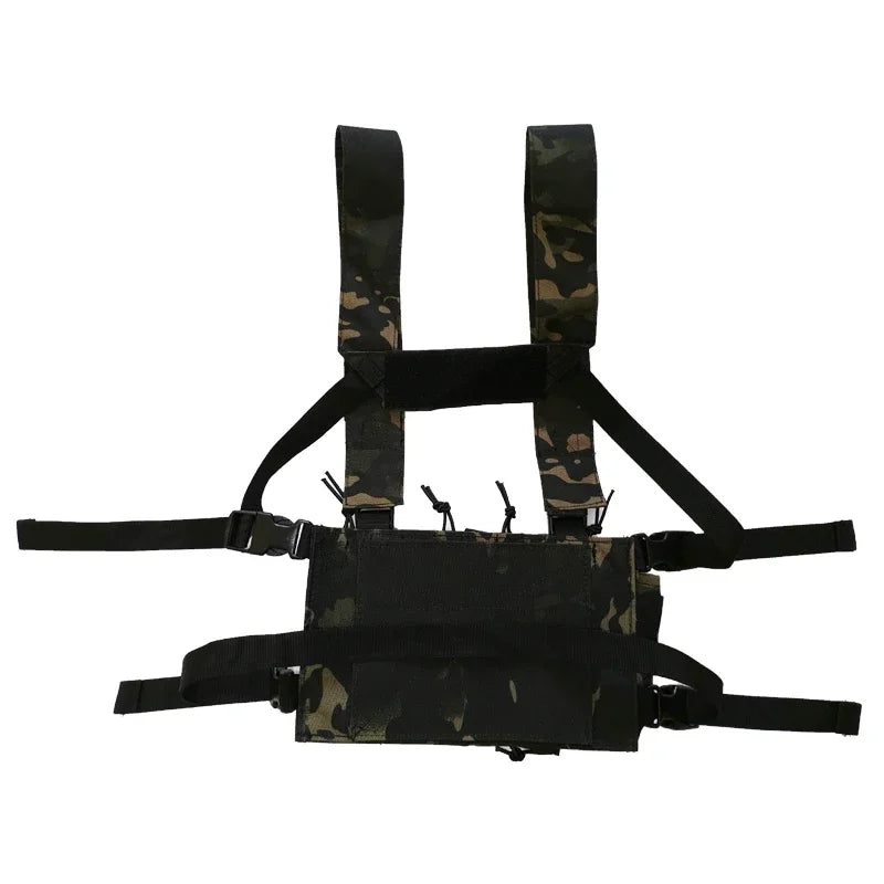 Multicam Black Tactical Camouflage Hunting Combat Crossfit D3CR Chest Rig Vest For Outdoor Military Paintball Airsoft War Game