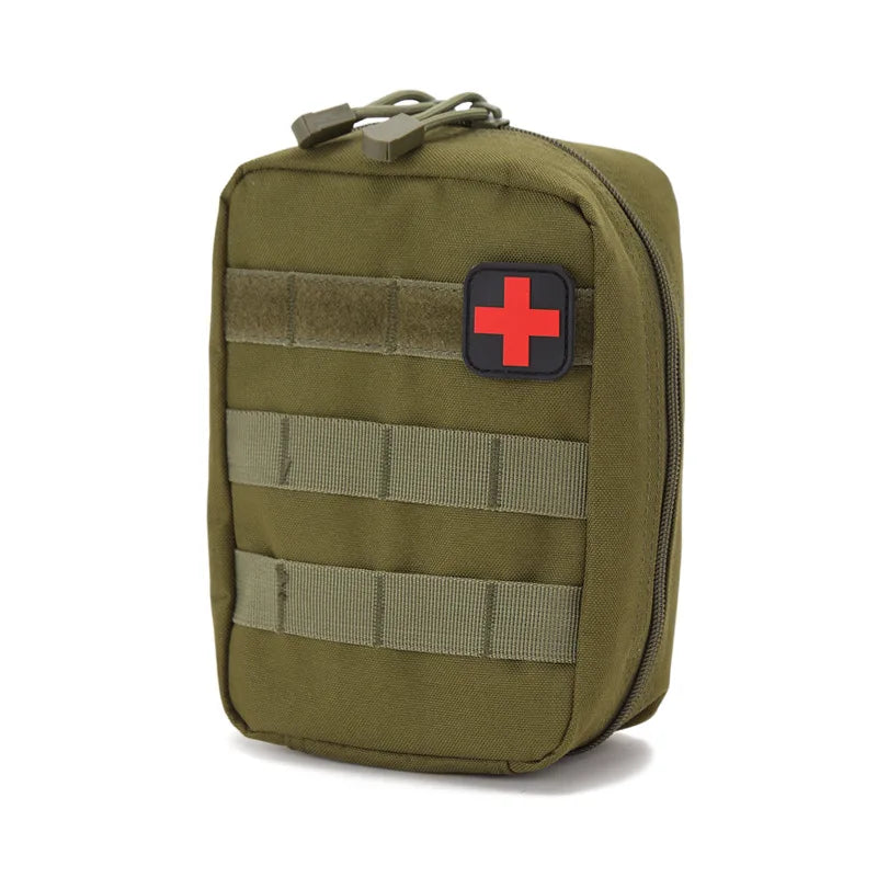 Outdoor First Aid Bag Tactical Medical Pouch Outdoor MOLLE EMT Emergency Survival Kit Hiking Hunting Accessories Bag