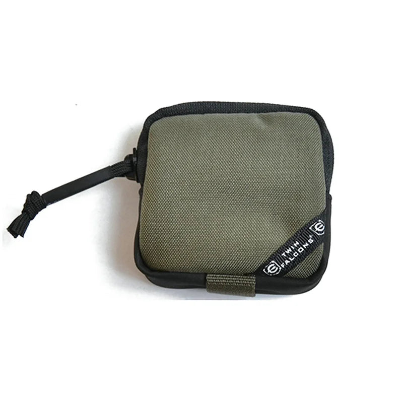 Outdoor Tactical Mini Accessories Pouch for Earphone EDC Key Bag Pouch Coin Purse Wallet Zipper Tool Bag P041