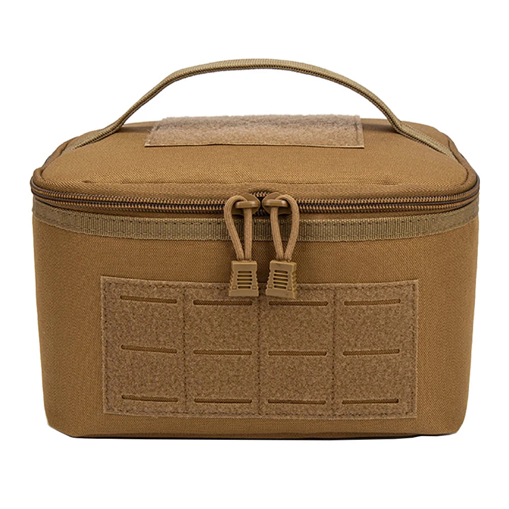 Rifle Cartridge Bag Tactical Pistol Ammo Pouches Bullet Storage Case Hunting Shotgun Ammunition Carrier Case EDC Tools Handbag