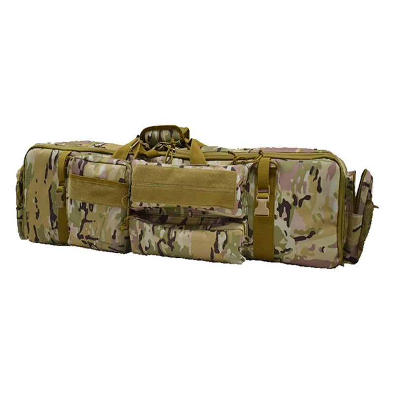 Tactical Gun Backpack Double Rifle Bags Dual Carbine Carrying Case for SAW M249 M4A1 M16 AR15
