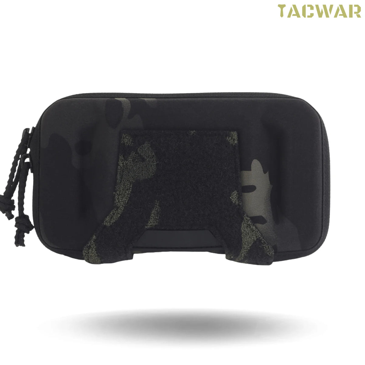 Tactical Universal Phone Pouch with Rigid Protective Shell, MOLLE Chest‑Mount Phone Holder for Plate Carrier Chest Rig