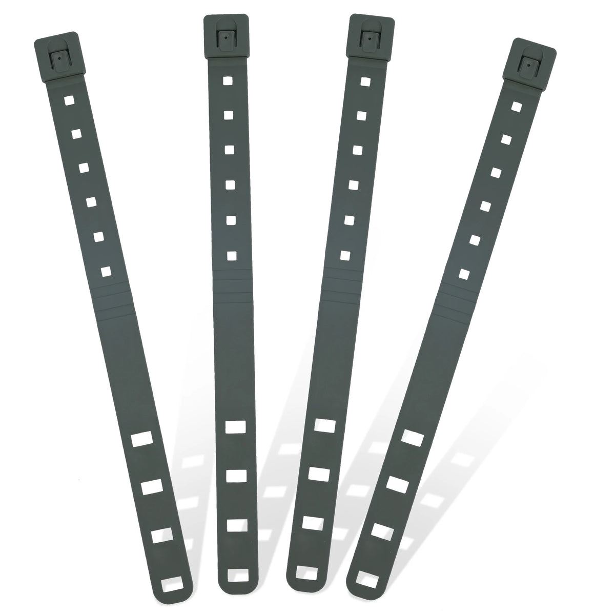MOLLE Straps, Durable MOLLE Clips Attachments for Vests, Tactical Malice Clips - 4 Pcs
