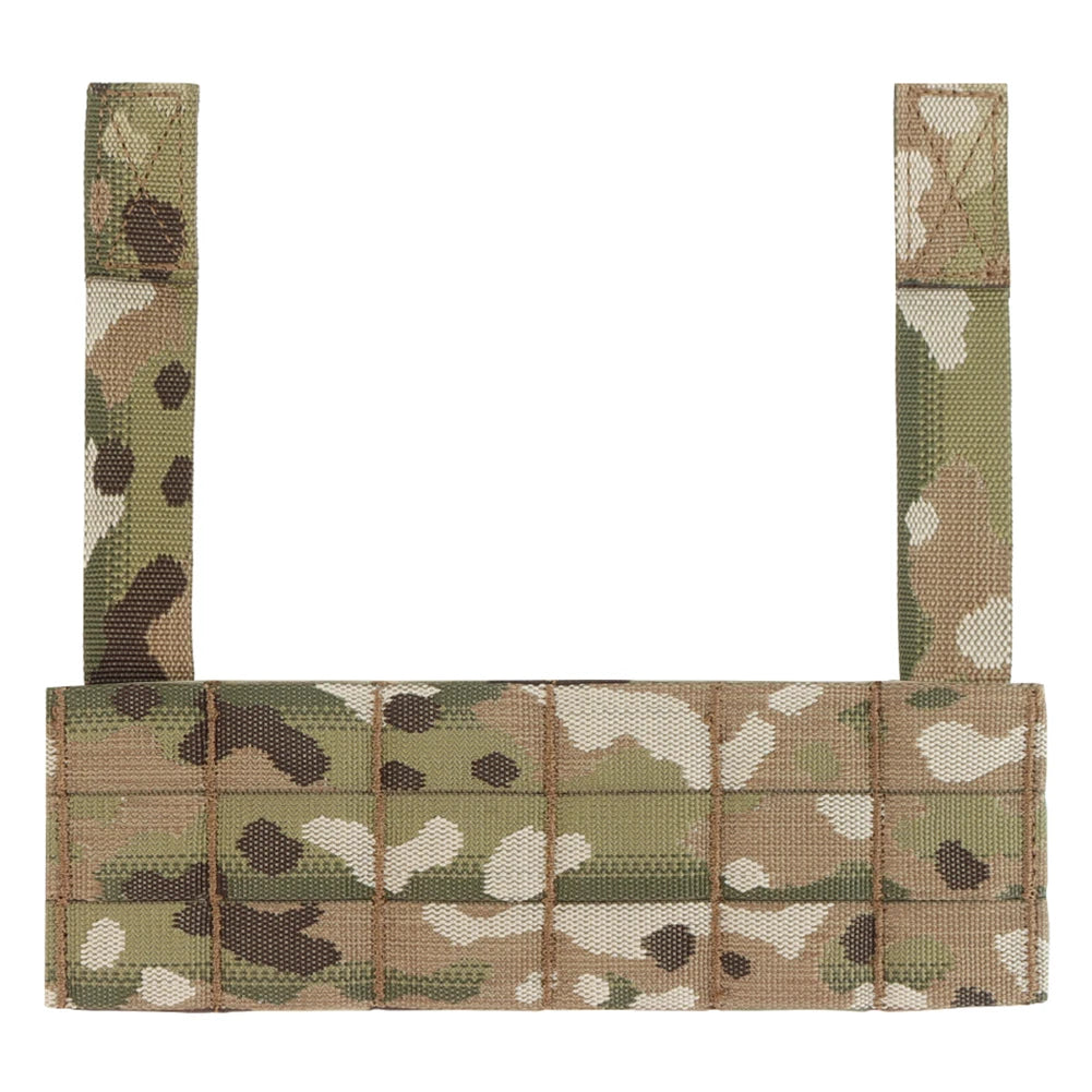 MOLLE Expansion Plate Chest Vest Rig Phone Panel Chest Rig Expansion Airsoft Vest Accessories