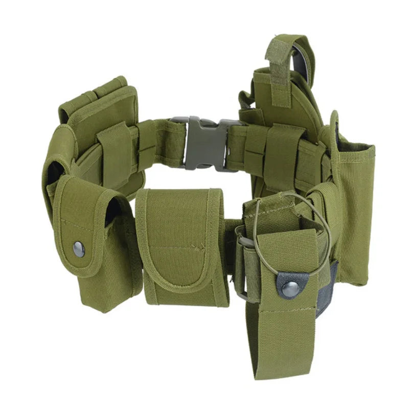 10 in 1 seat belt multifunctional tool kit outdoor hiking training belt cover