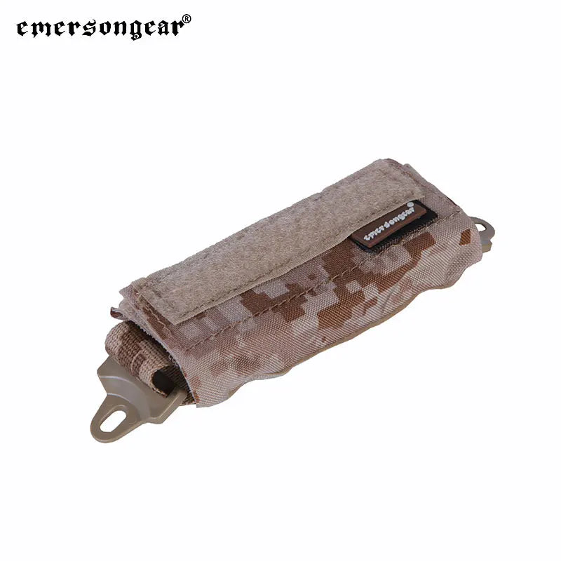Emersongear Counterweight Pouch Balancing Bag Combat Helmet Hunting Accessory FAST Rear Helmet Pouch Training EM8826