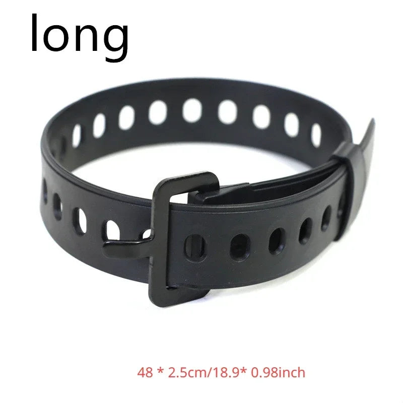 Outdoor multi-purpose zip ties, buckles, convenient luggage and cargo bundling