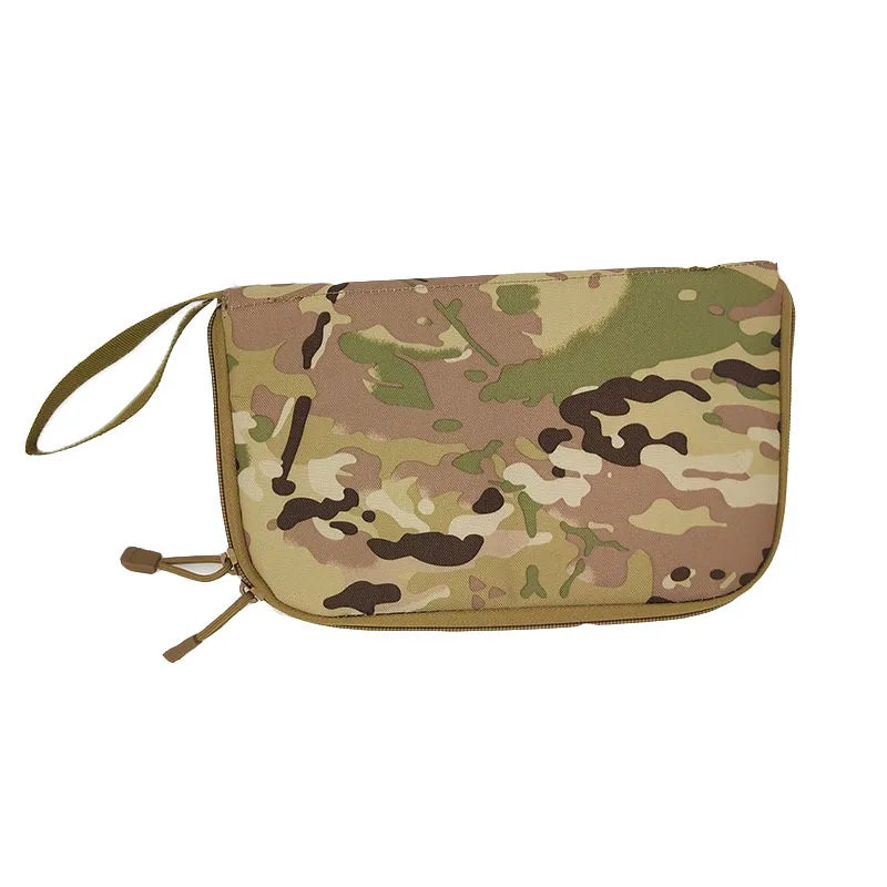 Tactical Pistol Bag Shockproof Padded Hand-held Bag Waist-attached Backpack Waterproof And Wear-resistant Gun Holster Tool Bag