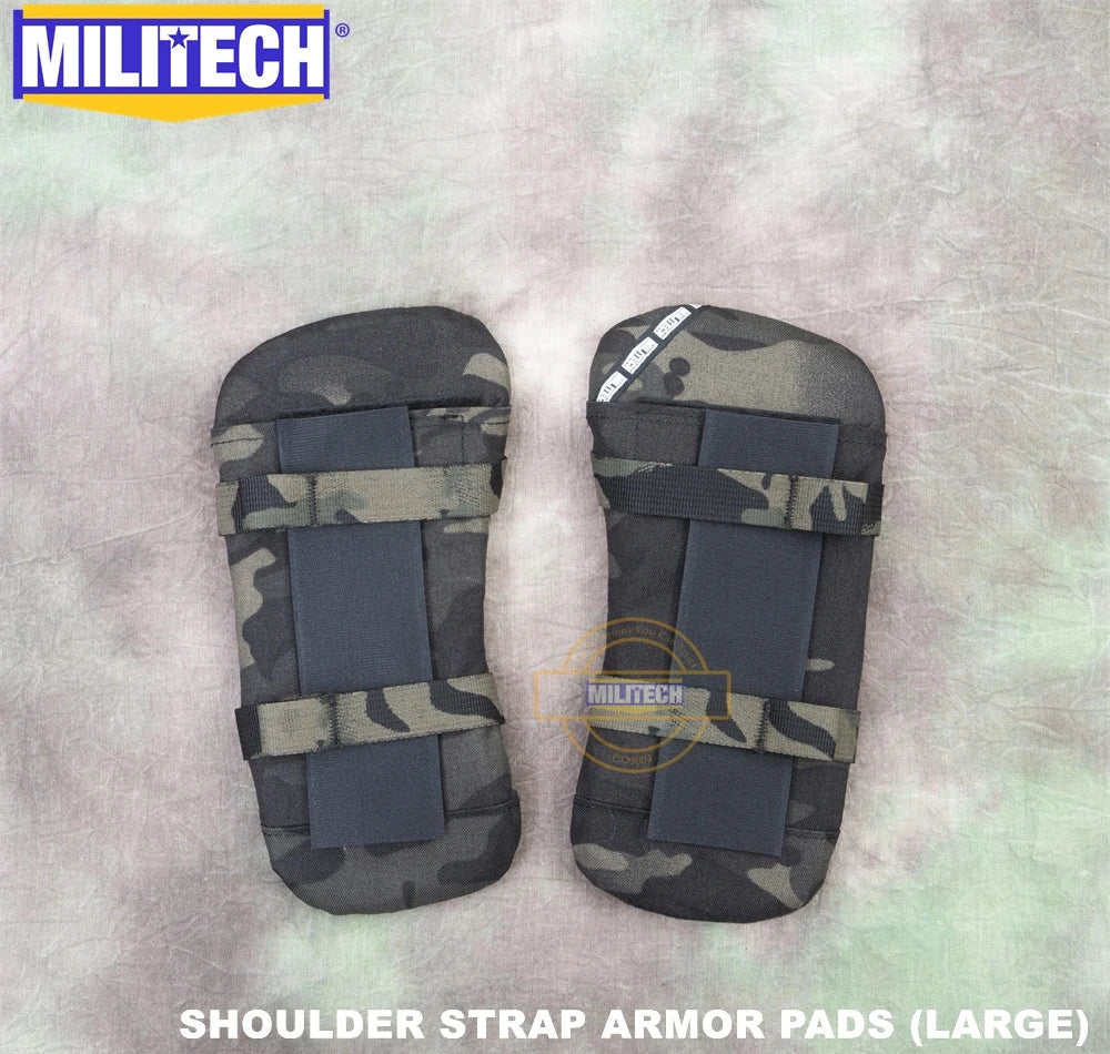 MILITECH Level 3A Large Shoulder Strap Pad Shoulder Pads Fits AVS JPC 2.0 CPC LVS Vest