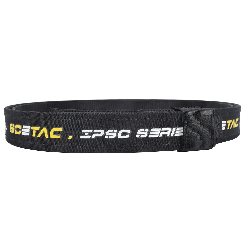 IPSC IDPA Double Layers Tactical Belt Professional Quick Release Holster Combat Waistband Outdoor Airsoft Hunting Tools