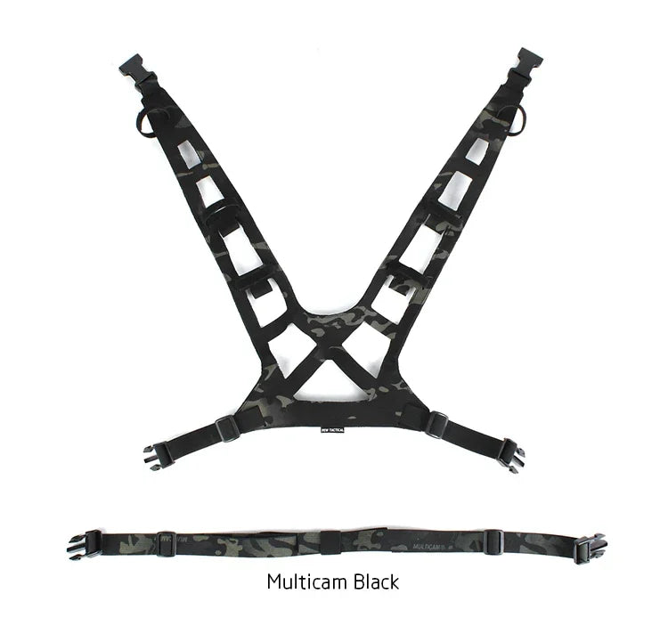 Pew Tactical Molle Airlite Tactical Chest Strap Combat Flexible Harness Outdoor Sports MK4 D3CRM Airsoft Accessories