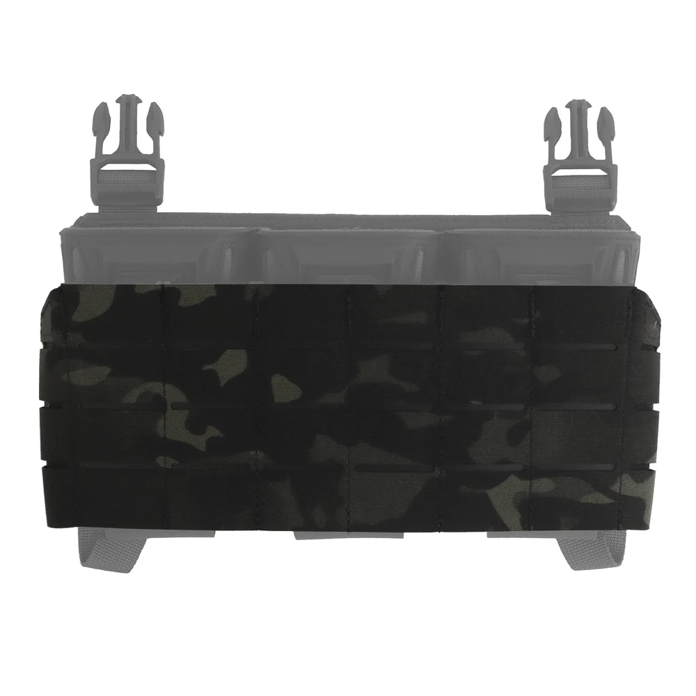 Tactical MOLLE Plate For Multi-caliber Triple Mag Pouch Placard 2nd Layer Expand Outdoor Hunting Vest Plate Carrier Accessories
