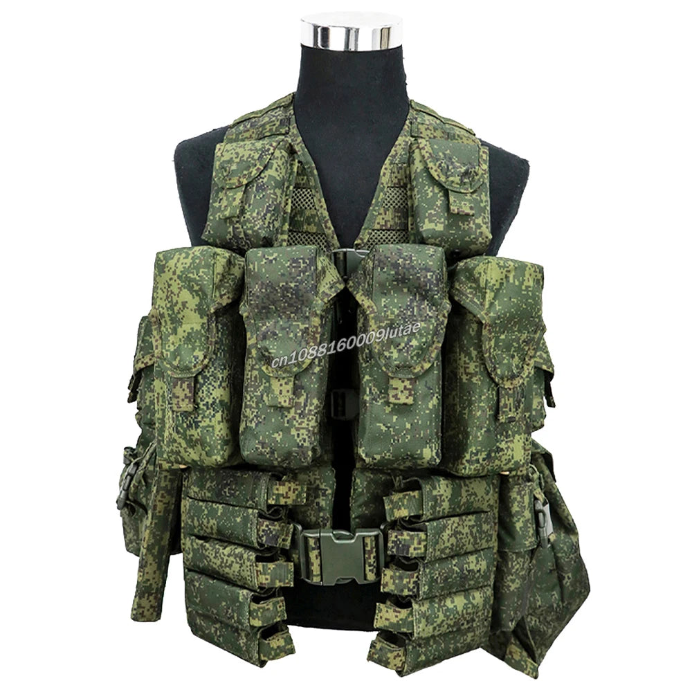 3rd Gen 6sh117 Tactical Vest Platoon Commander's Combat Loadout Tool Carrier EMR Camouflage Outdoor Hunting Carrying Equipment