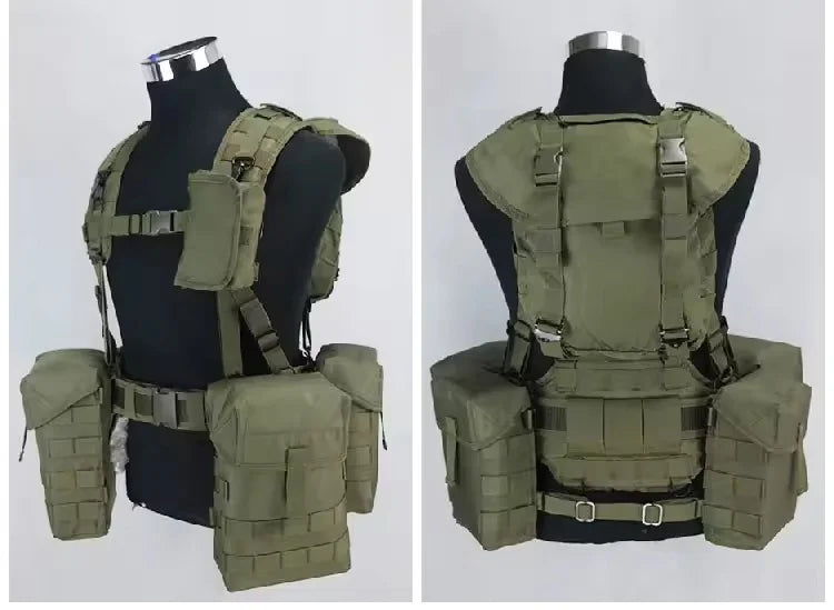 Smersh Tactical Equipment Hunting Vest Adjustable Light Russian Fan Hunting Accessories Cos Real Combat AK Set Tactical Ves