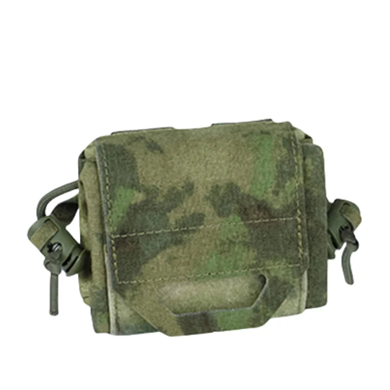 Tactical Foldable Recycling Bag Dump Pouch MOLLE Drop Pouch durable Mini Magazine Utility Pouch