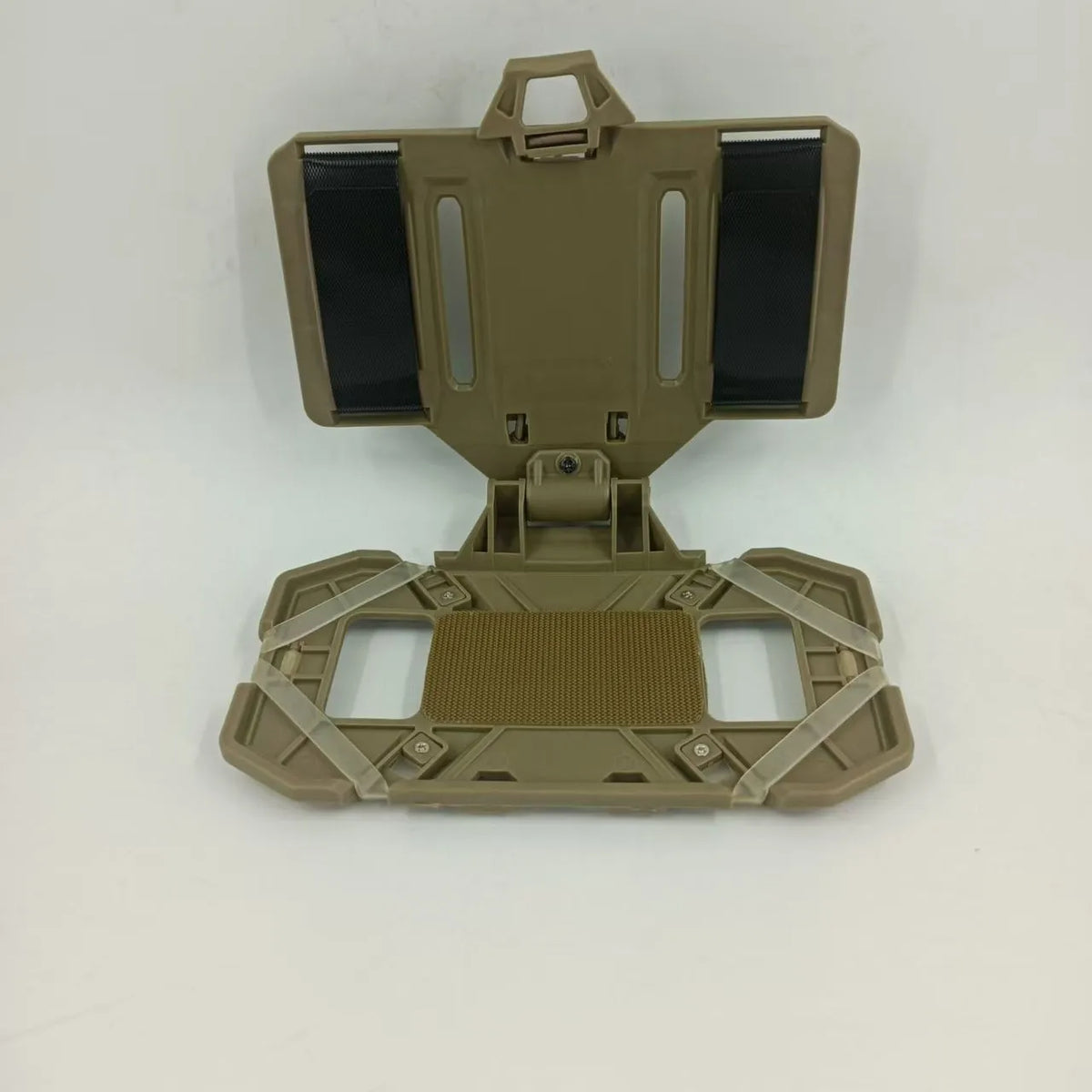 Tactical MOLLE Admin Panel Foldable Phone GPS Holder Chest Rig Vest Accessory For Hunting Airsoft Outdoor