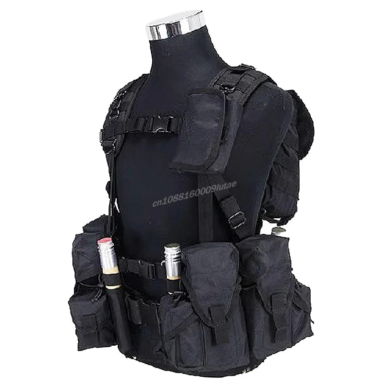 Smersh Tactical Vest Outdoor Adjustable Lightweight Hunting Plate Carrier Combat Equipment Cosplay Props Airsoft