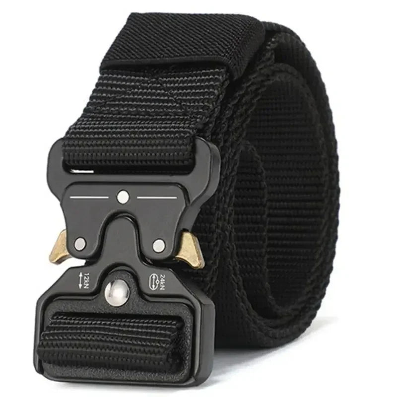 2026New Tactical Waist Belt - Durable Automatic Buckle, Perfect for Outdoor Adventures, Unisex Accessories for Men and Women