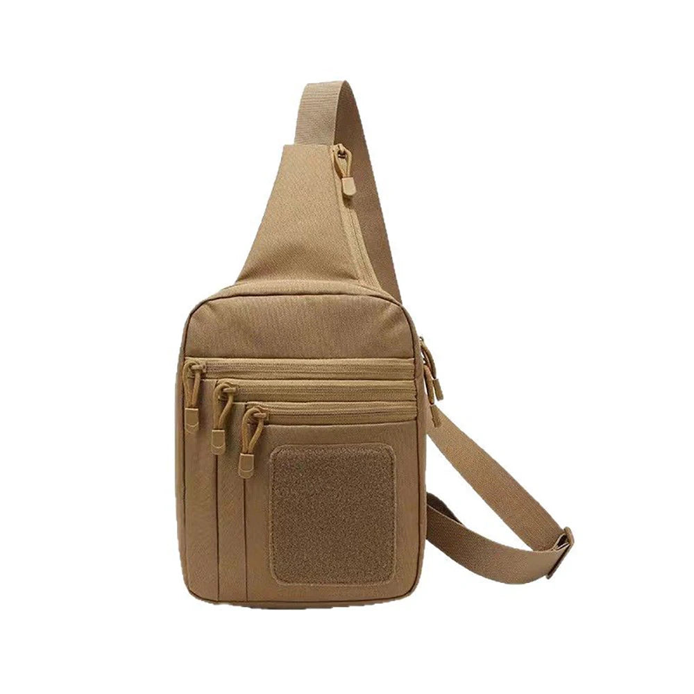 Tactical Pistol Gun Bag Concealed Carry Gun Holster Handgun Storage Chest Bag EDC Tool Pouch Pistol Gun Shoulder Sling Bag