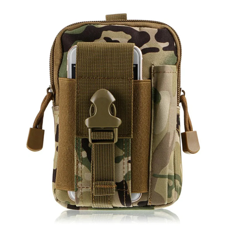 Outdoor Sport Tactical Pouch Waist Bag Hiking Climbing Camping Belt Bag Running Travel Hunting Small Pocket