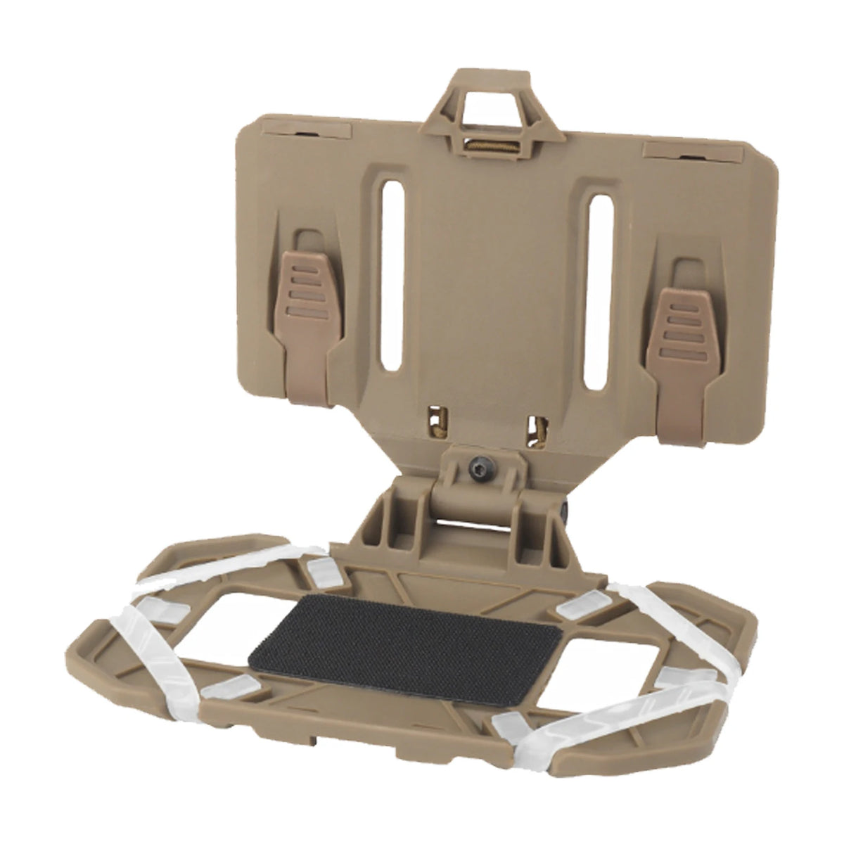 BOOIU Tactical MOLLE Folded Navigation Board Airsoft Mobile Phones Navigator Panel CS Hunting for Screen Size 4.7-6.7in