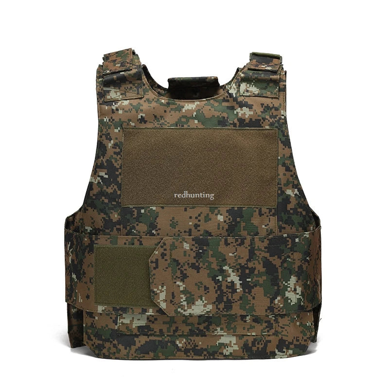 Tactical Vest Outdoor Adjustable Airsoft Paintball Vest Combat Training Protective Costume Molle Clothing for Men Women