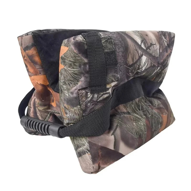 Outdoor Shooting Stand Bag Tack Driver Hunting Shooting Gun Accessories Gun Rest Target Sports Rifle Bench Unfilled Sand Green