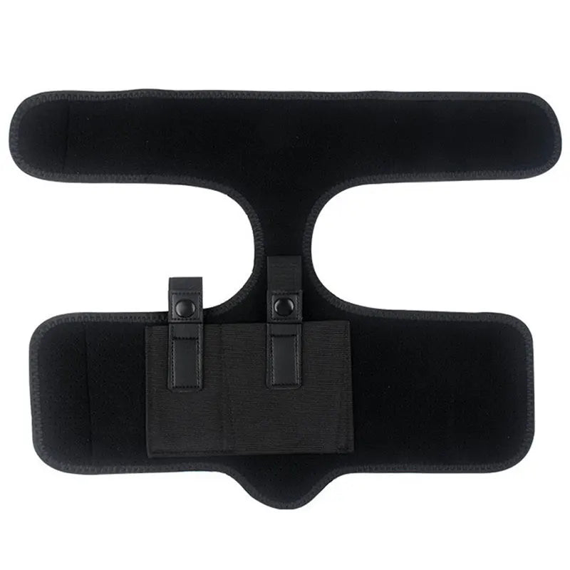 Tactical Ankle Holster for Glock Concealed Adjustable Pistol Holster Leg Carry Gun Holster with Magzine Pouch Handgun Leg Holder