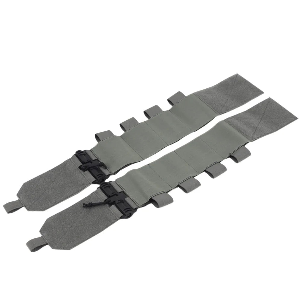 VULPO Tactical Removal Vest Quick Release Buckle Set Hunting FCSK Universal Molle Elastic Cummerbund Waist Cover Vest Gear